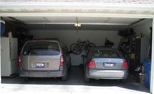 Two car, oversized garage