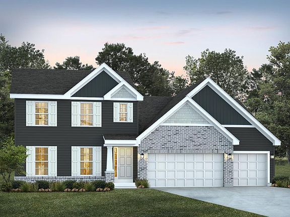 Elevation C with Brick