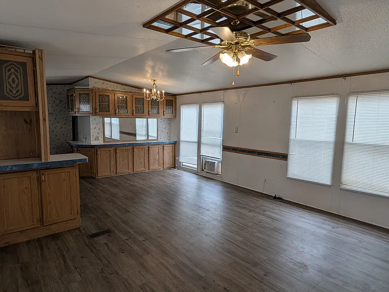 Living room and dining room room