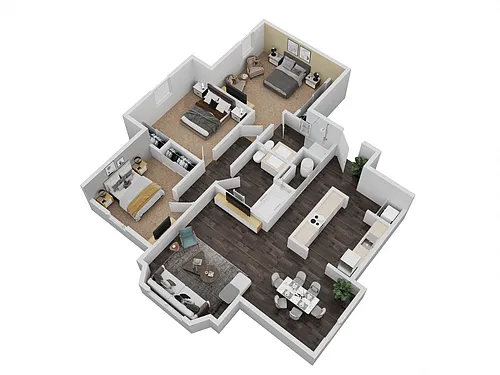 Floor plan 3X2 C1