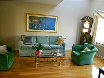 Living Room with Skylights