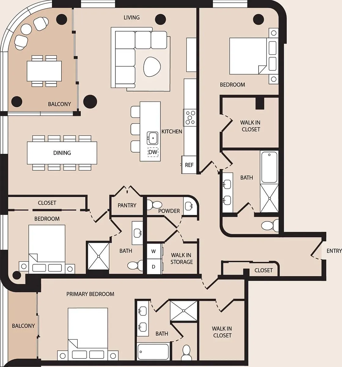 Floor plan Fairey Slipper