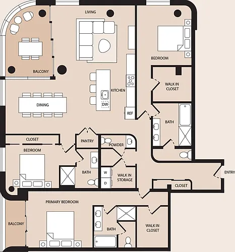 Floor plan Fairey Slipper