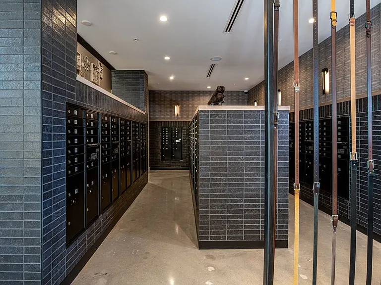 Mailroom area