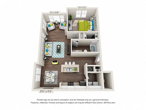 Floor plan The Majestic