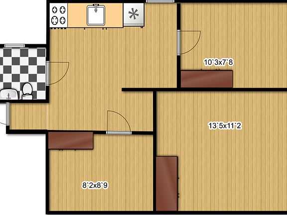 2nd image of 100 E 7th St APT 2C