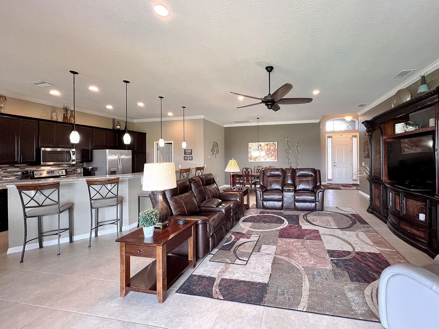 Three-Bedroom Furnished Home in 55+ Lake Ashton Community — Photo 3