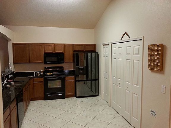 large open kitchen with top of the line appliances!