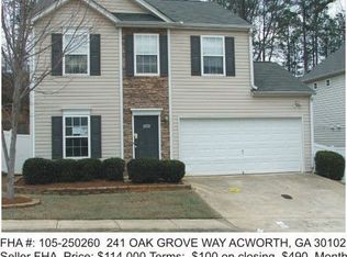 241 Oak Grove Way, Acworth, GA 30102