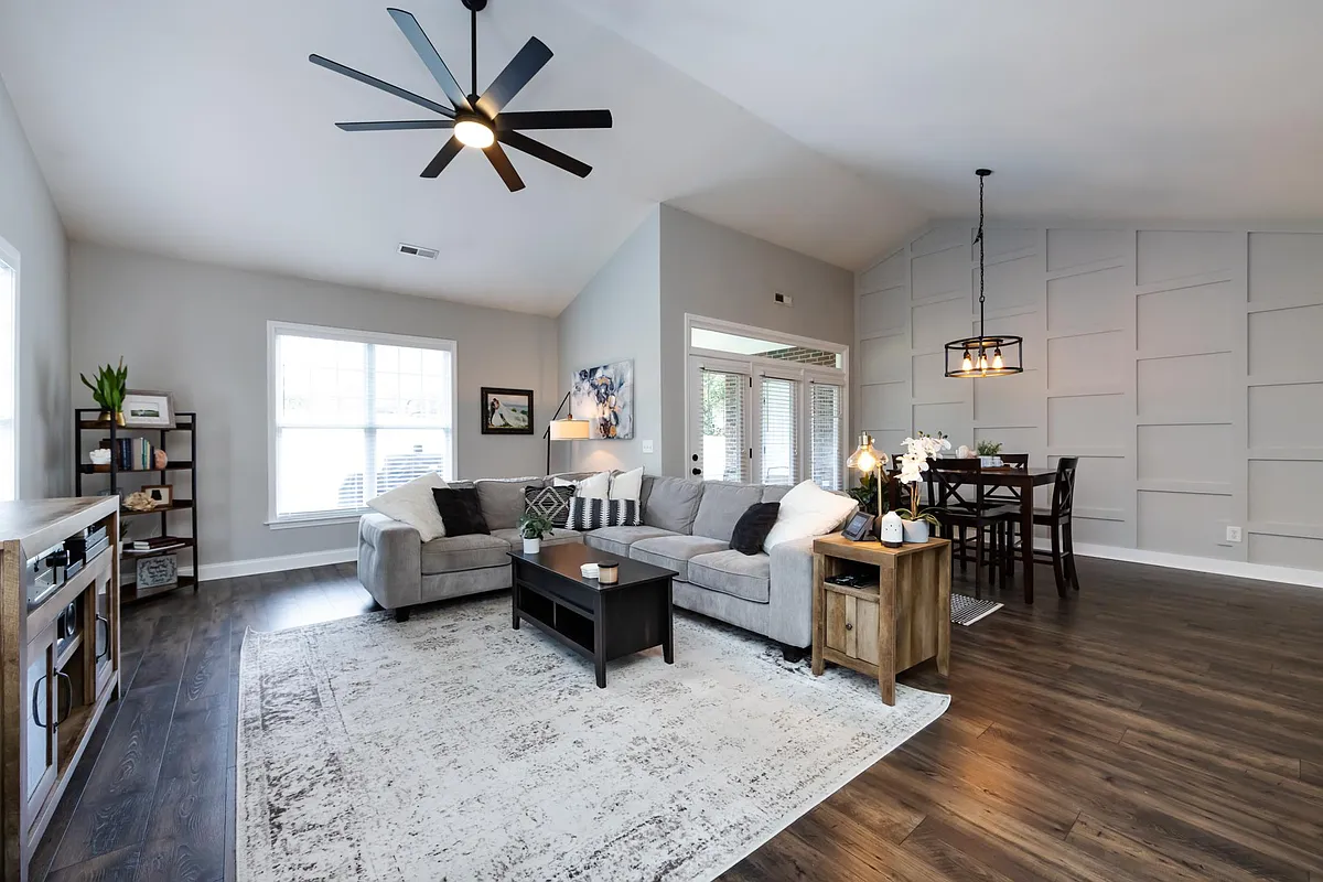 Living room- open floorpan - 3639 Millstream Ridge Dr
