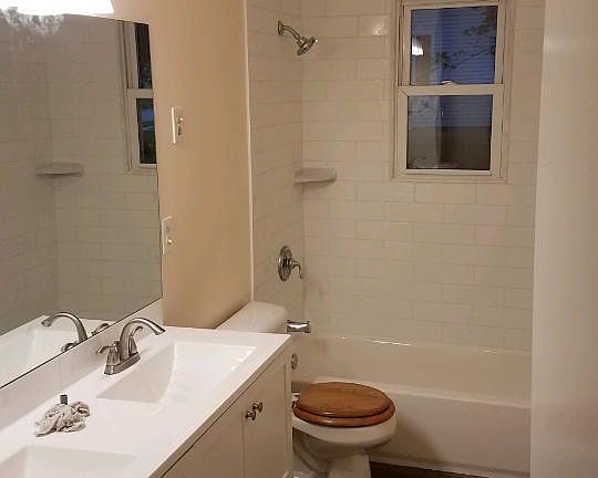 Renovated bathroom