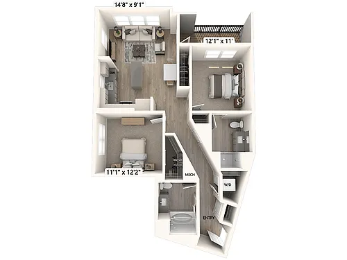 Floor plan B2