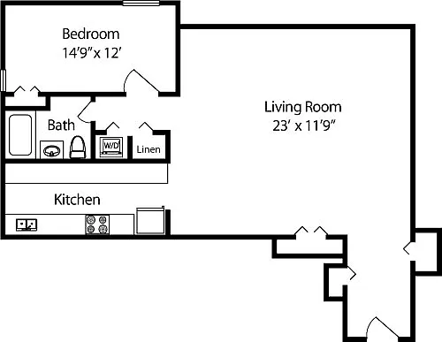 Floor plan Jackson