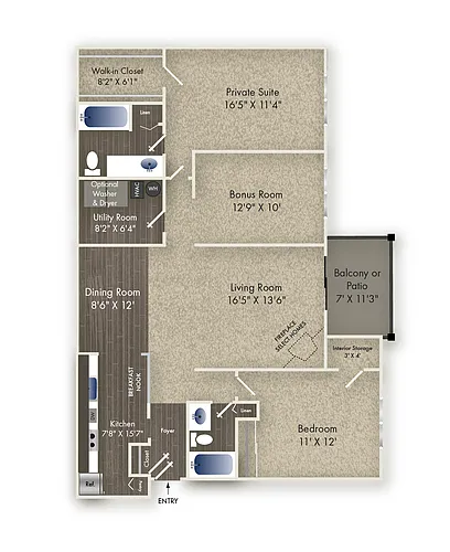 Floor plan Hazelwood