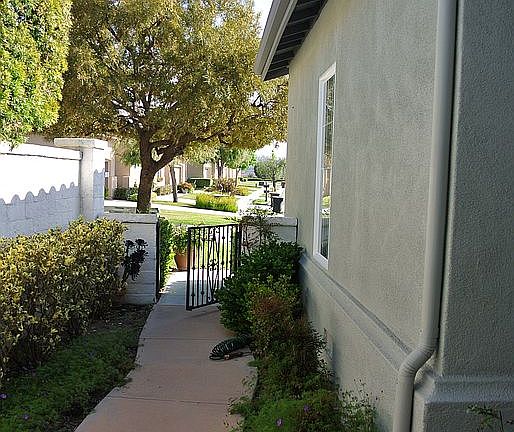 Walkway to front door