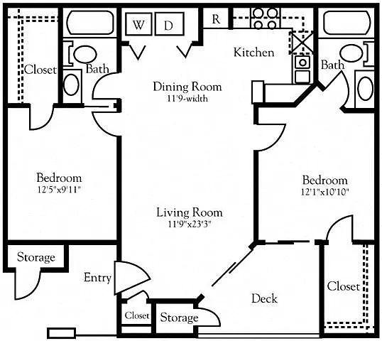 Floor plan 2A Renovation 2