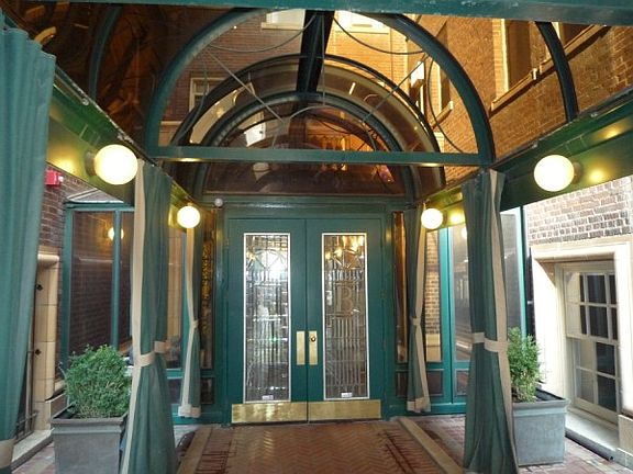 secured entrance