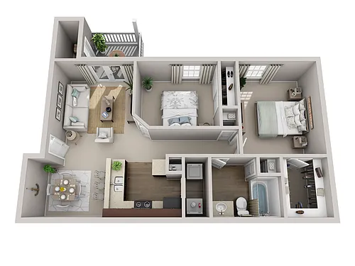 Floor plan The Charleston