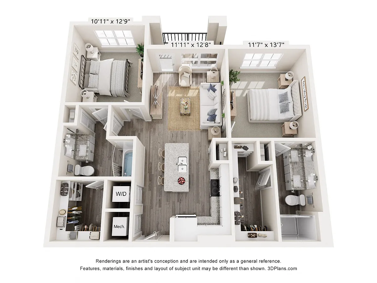 Floor plan B1