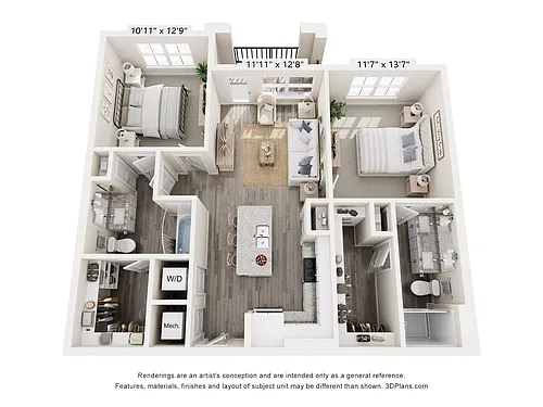 Floor plan B1