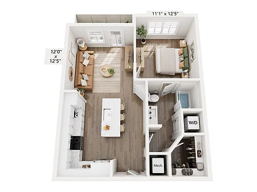 Floor plan A1