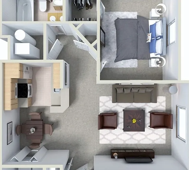 Oak Floor Plan Oak Floor Plan