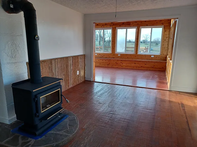 living room looking into sunroom