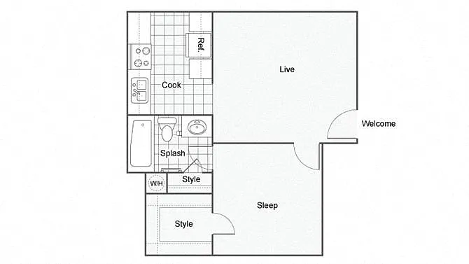 Floor plan Pine