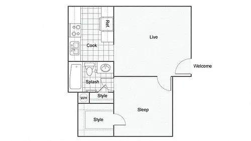 Floor plan Pine