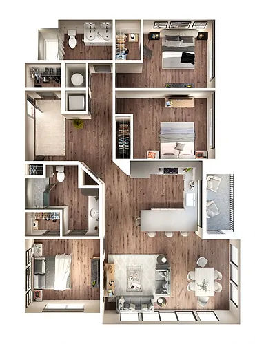 Floor plan Roberts