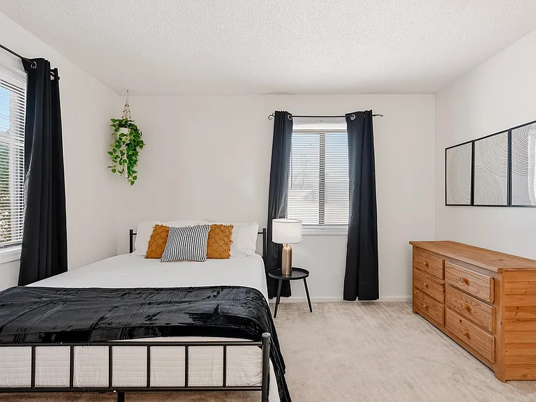 Queen bed