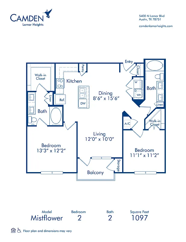 Floor plan Mistflower