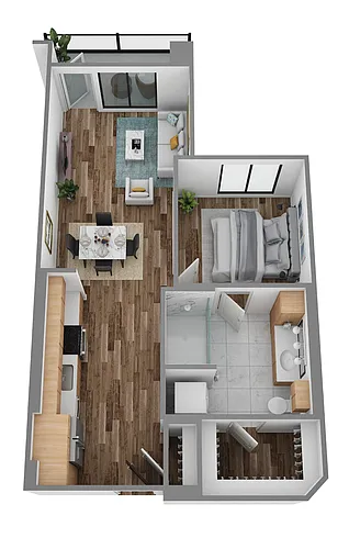 Floor plan D