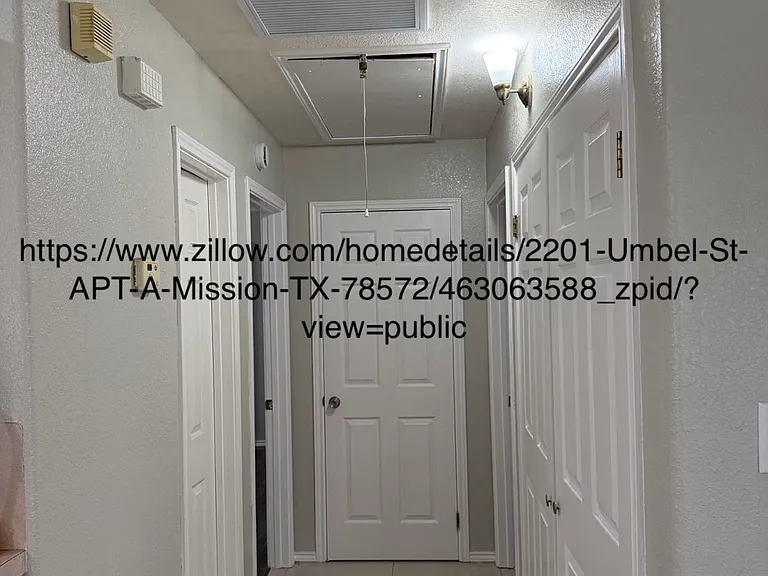 Hallway to bedrooms