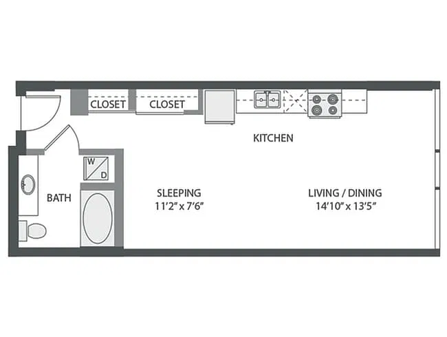 Floor plan E1