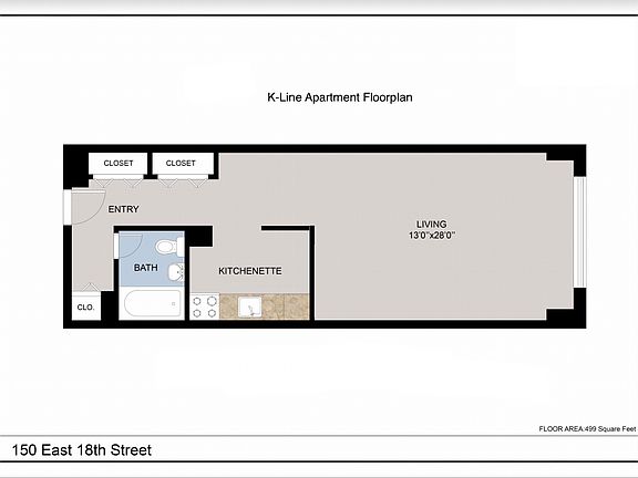 2nd image of 150 E 18th St APT 12K