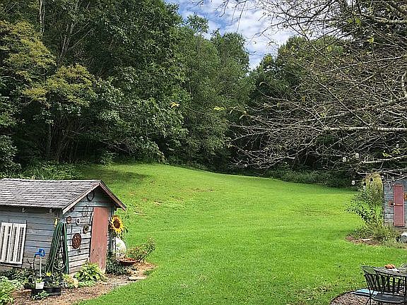 Partially wooded lot