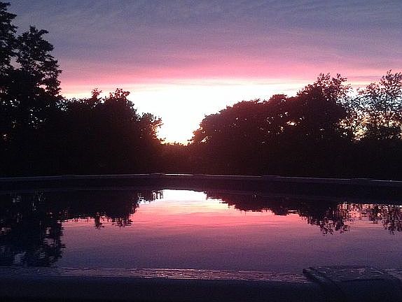 Beautiful sunsets every nigh