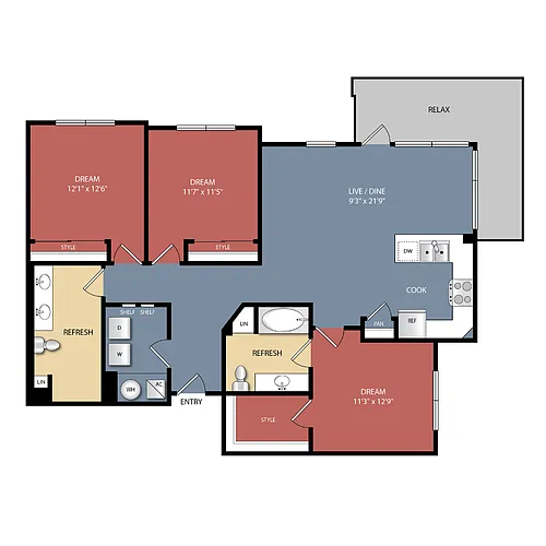 Floor plan C2A