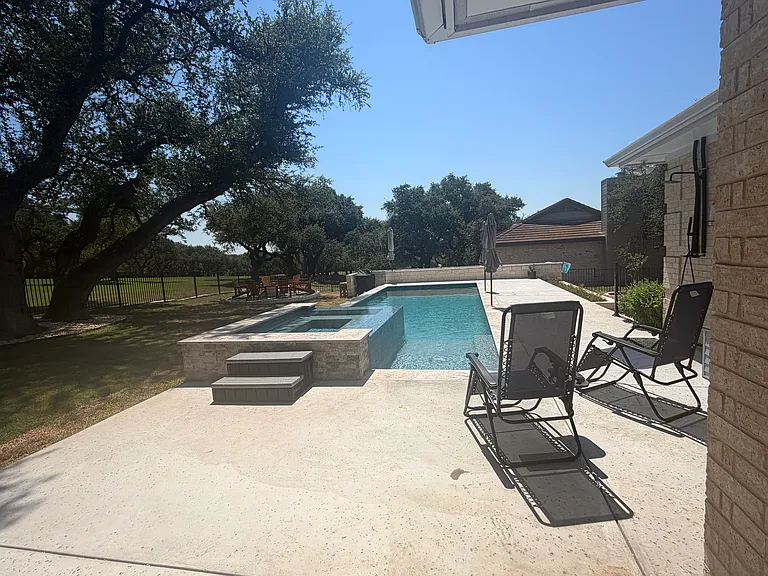 back yard