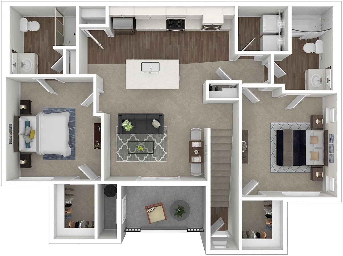 Floor plan 2X2C
