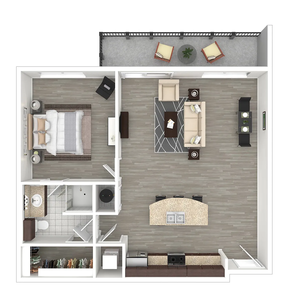 Floor plan Burnet