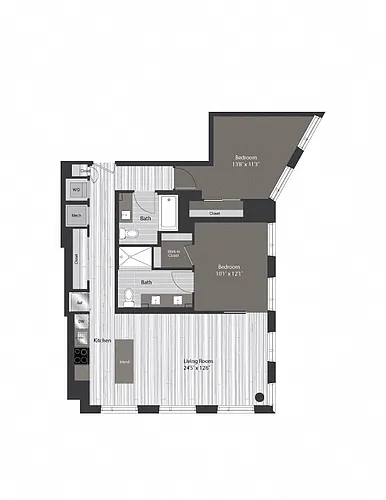 Floor plan B1