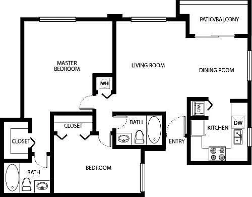 Floor plan St. Croix