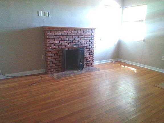 Fireplace in living room