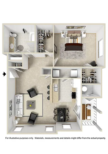 Floor plan The Bouie