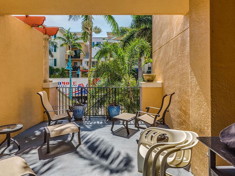 large balcony