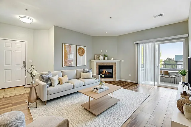 1 bedroom living room
