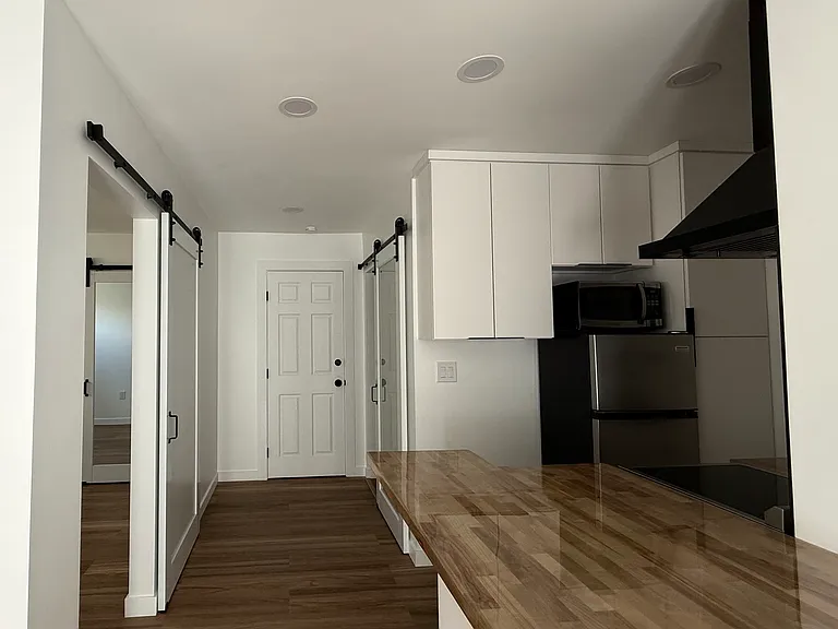 Hallway + Kitchen