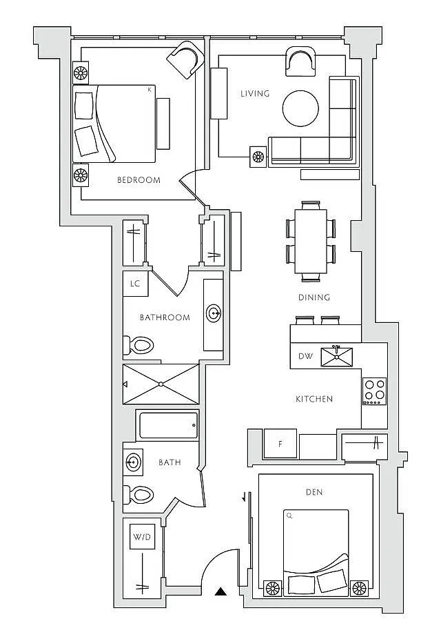 Floor plan A20B